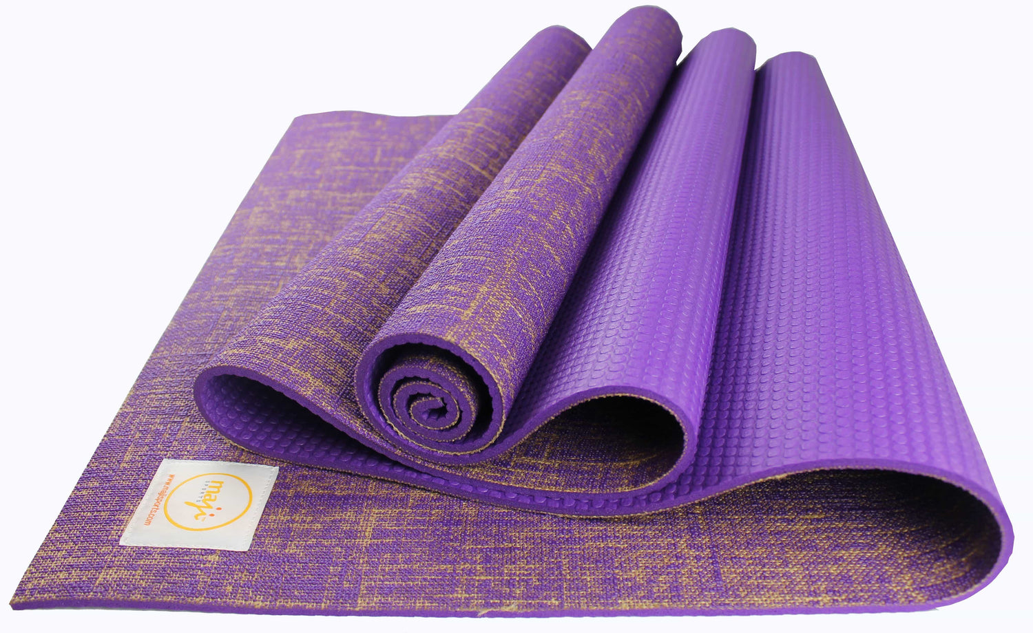 Maji Sports Jute Premium Eco Yoga Mat + Foot Massager  (7.5cm x 17.5cm) Jupiter Gear Home