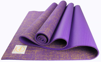 Maji Sports Jute Premium Eco Yoga Mat + Foot Massager  (7.5cm x 17.5cm) Jupiter Gear Home