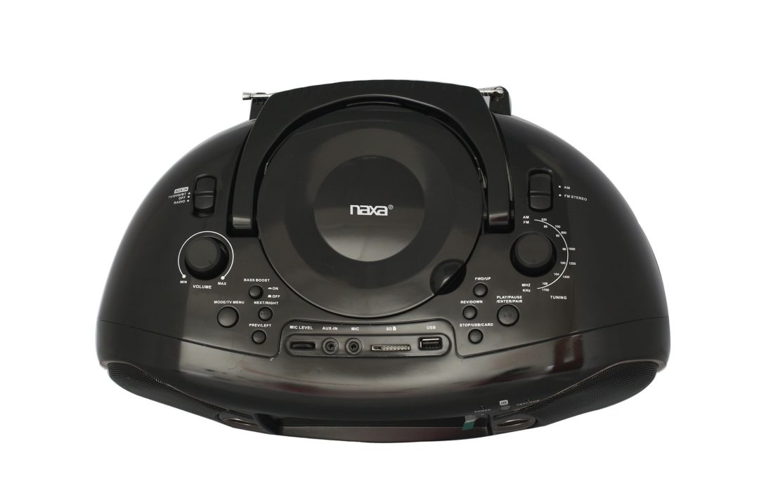 Naxa 7" Bluetooth® DVD Boombox and TV (NDL-287) Jupiter Gear Home