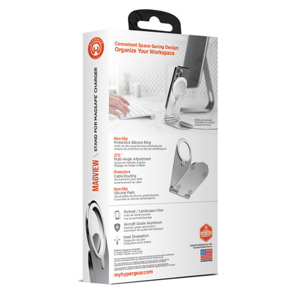 HyperGear MagView Stand for MagSafe Charger with Adjustable Angles Jupiter Gear Home