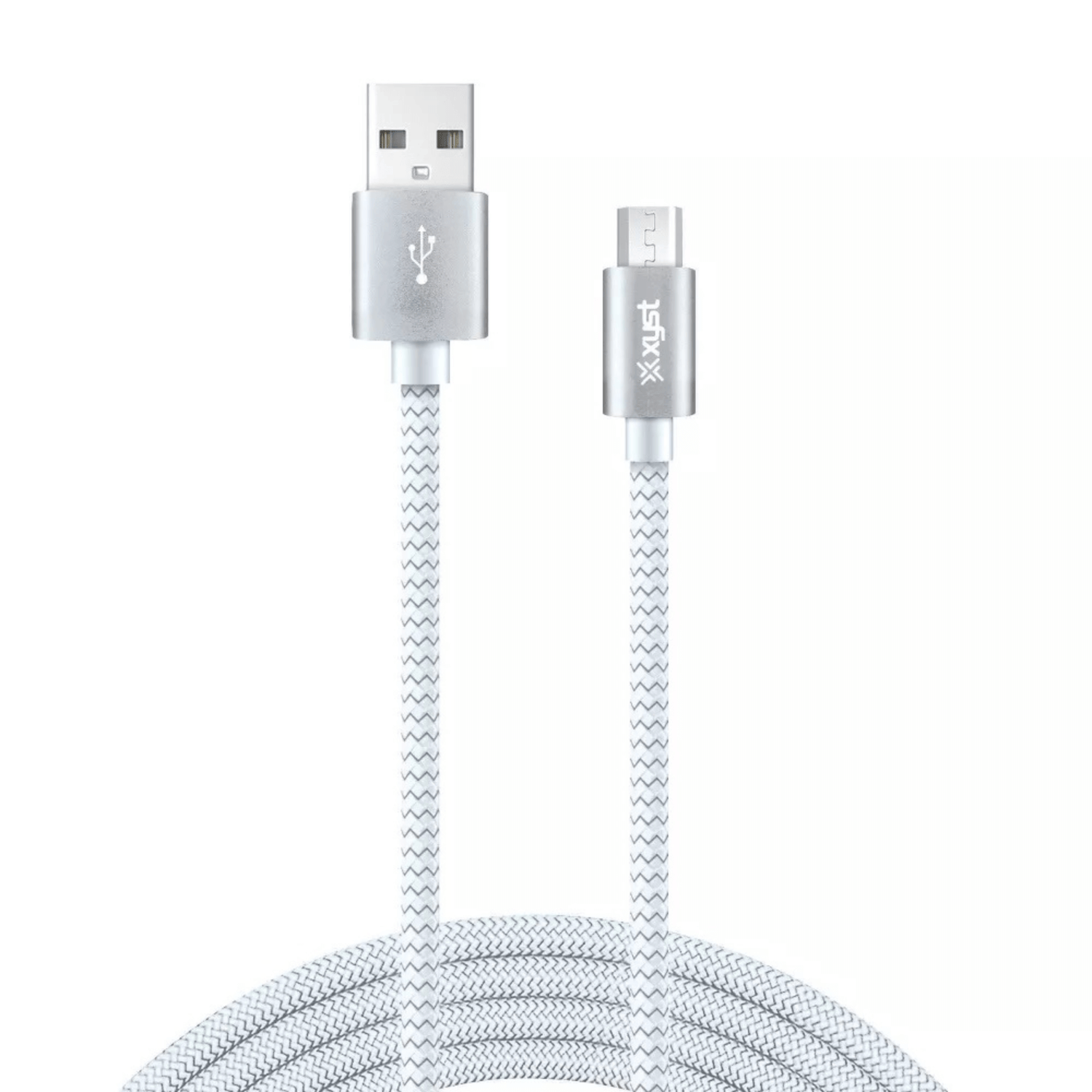 Xyst Charge and Sync USB to Micro USB Braided Cable 10Ft Jupiter Gear Home