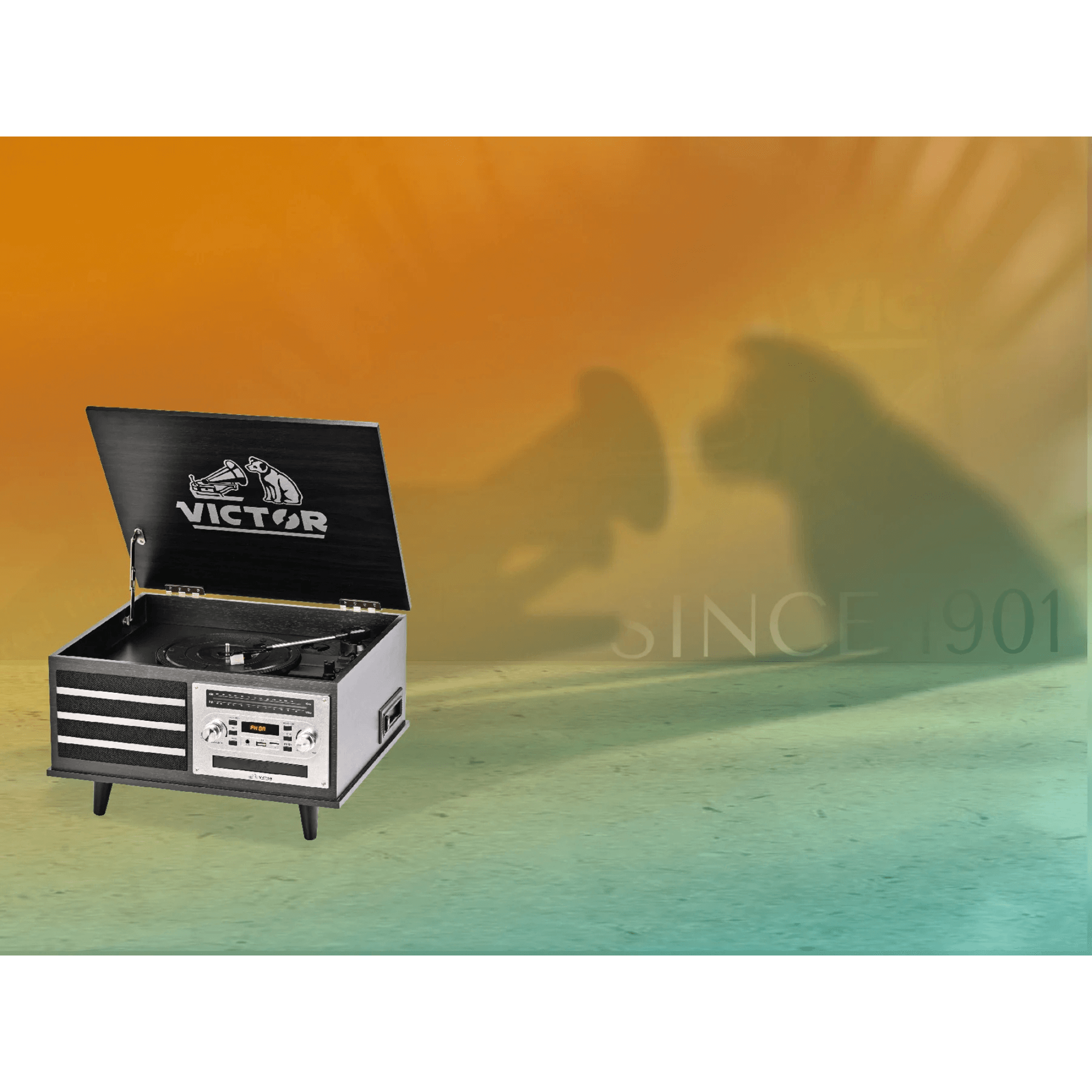 Victor Monroe 8-in-1 Music Center Jupiter Gear Home
