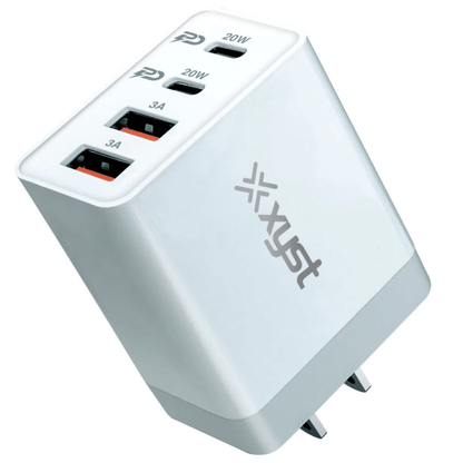 Xyst 35-Watt 4-Port USB-A and USB-C Wall Charger Jupiter Gear Home