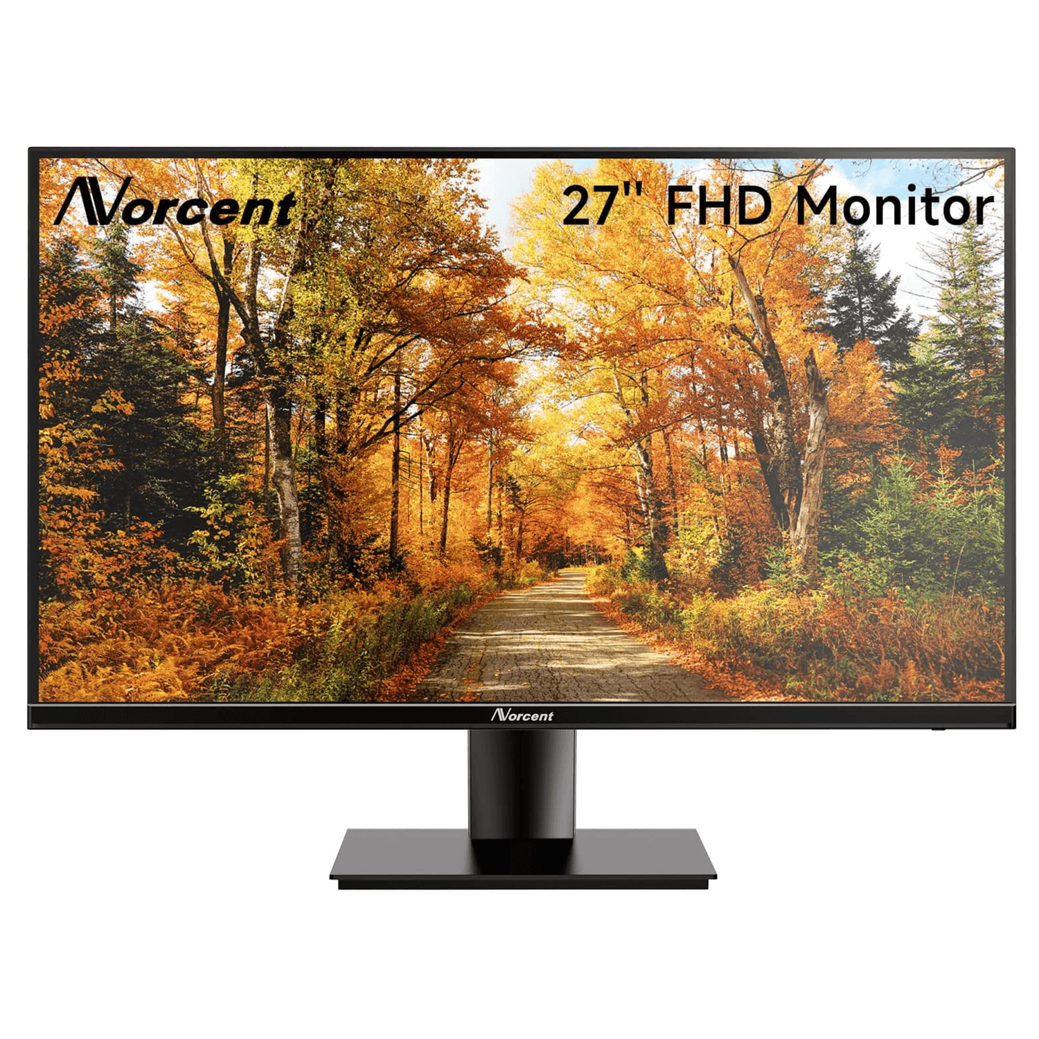 Norcent 27 Inch Frameless Computer Monitor FHD 75HZ VA with Built-In Speakers Jupiter Gear Home