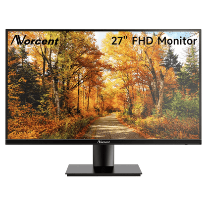 Norcent 27 Inch Frameless Computer Monitor FHD 75HZ VA with Built-In Speakers Jupiter Gear Home