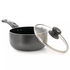 Better Chef 1.5Qt Aluminum Sauce Pan with Glass Lid Jupiter Gear Home