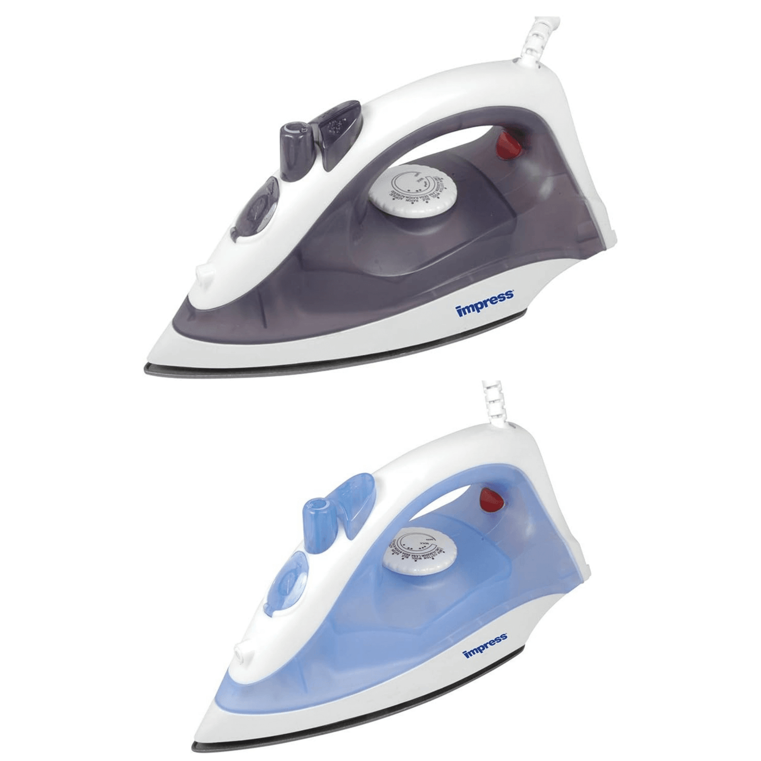 Impress Compact Non-Stick Steam &amp; Dry Iron Jupiter Gear Home