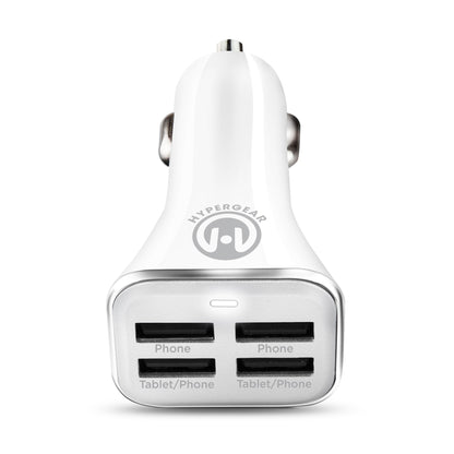 HyperGear Quad USB 6.8A Car Charger Jupiter Gear Home