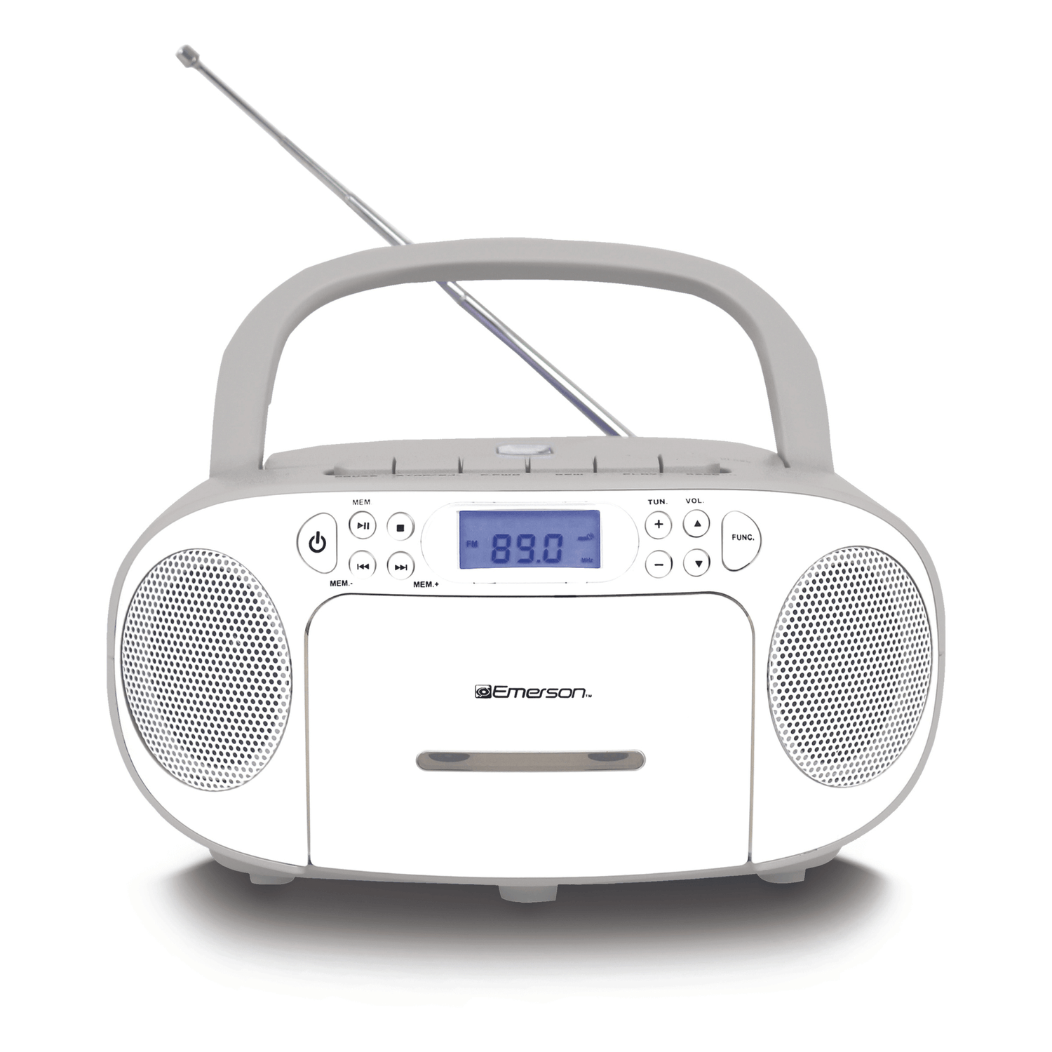 Emerson Portable CD/Cassette Boombox Jupiter Gear Home