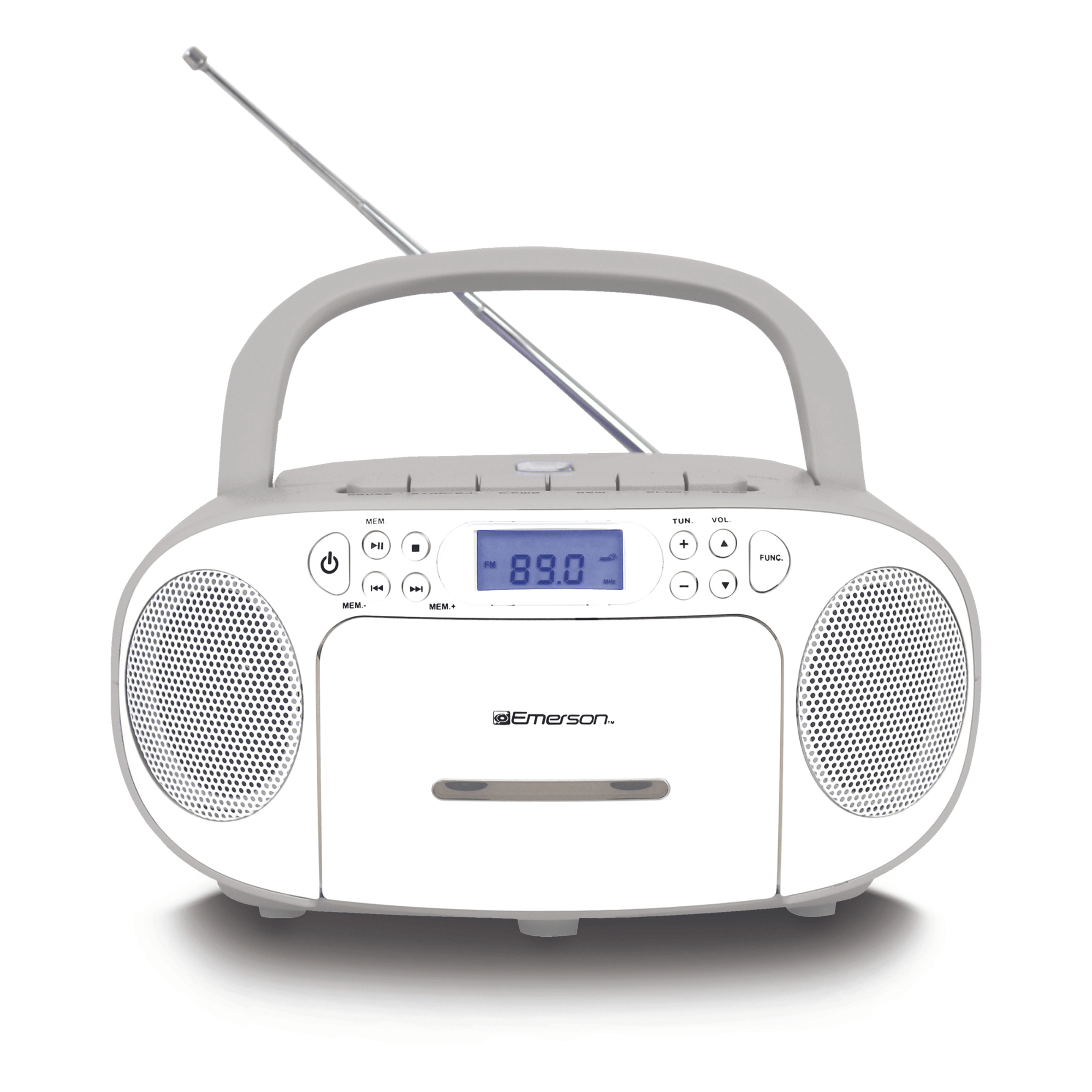 Emerson Portable CD/Cassette Boombox Jupiter Gear Home