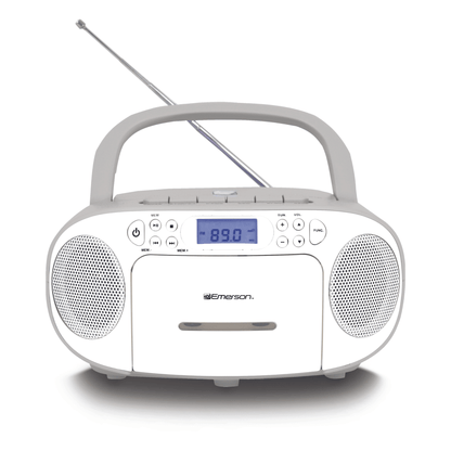 Emerson Portable CD/Cassette Boombox Jupiter Gear Home