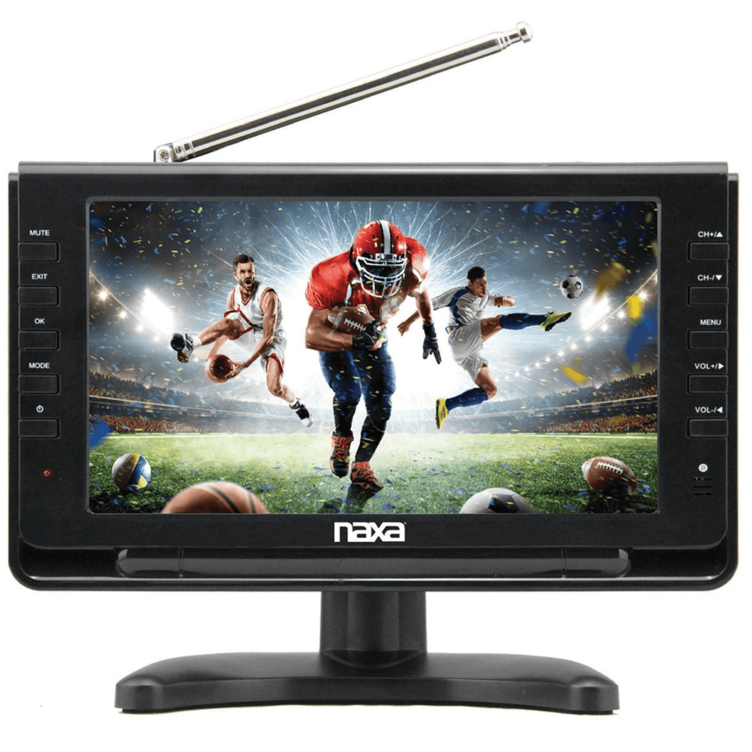 Naxa 10" Portable 12V TV &amp; Digital Multimedia Player - Refurbished Jupiter Gear Home