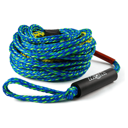 WOW Watersports 60ft 4-Rider 4K Tow Rope with 2 Sections Jupiter Gear Home