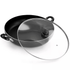 Better Chef 14" Aluminum Non-Stick Deep Fryer with Glass Lid Jupiter Gear Home