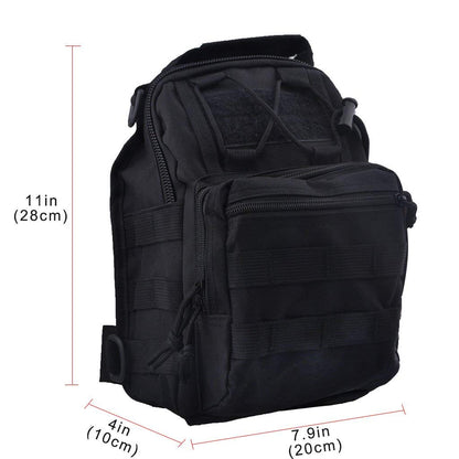 JupiterGear Tactical Military Sling Backpack Shoulder Bag Molle Outdoor Daypack Backpack with Adjustable Strap Jupiter Gear Home