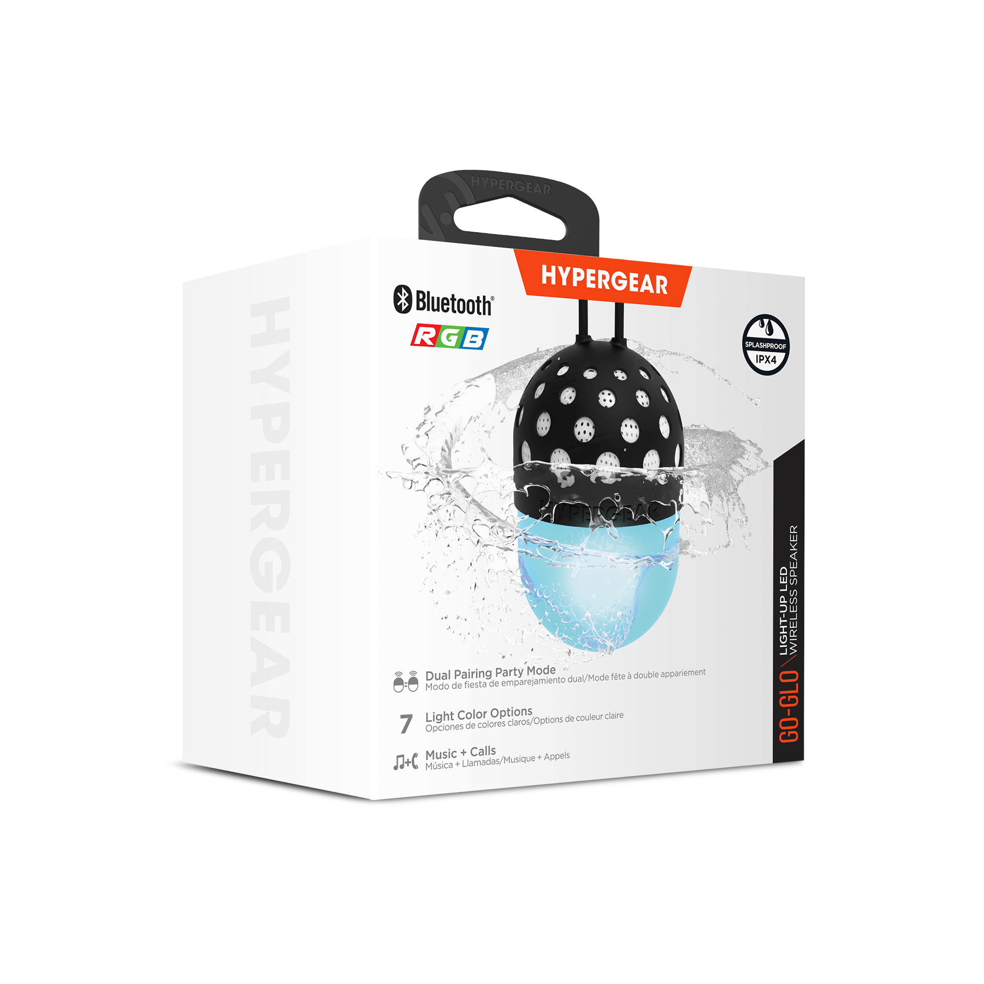 HyperGear Go-Glo Light-Up LED Wireless Speaker Jupiter Gear Home