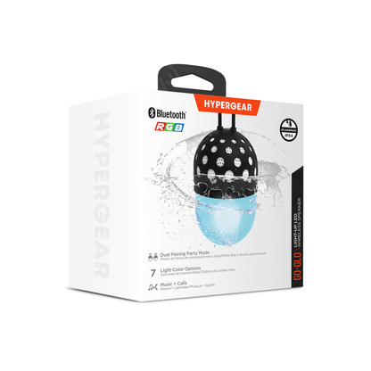 HyperGear Go-Glo Light-Up LED Wireless Speaker Jupiter Gear Home