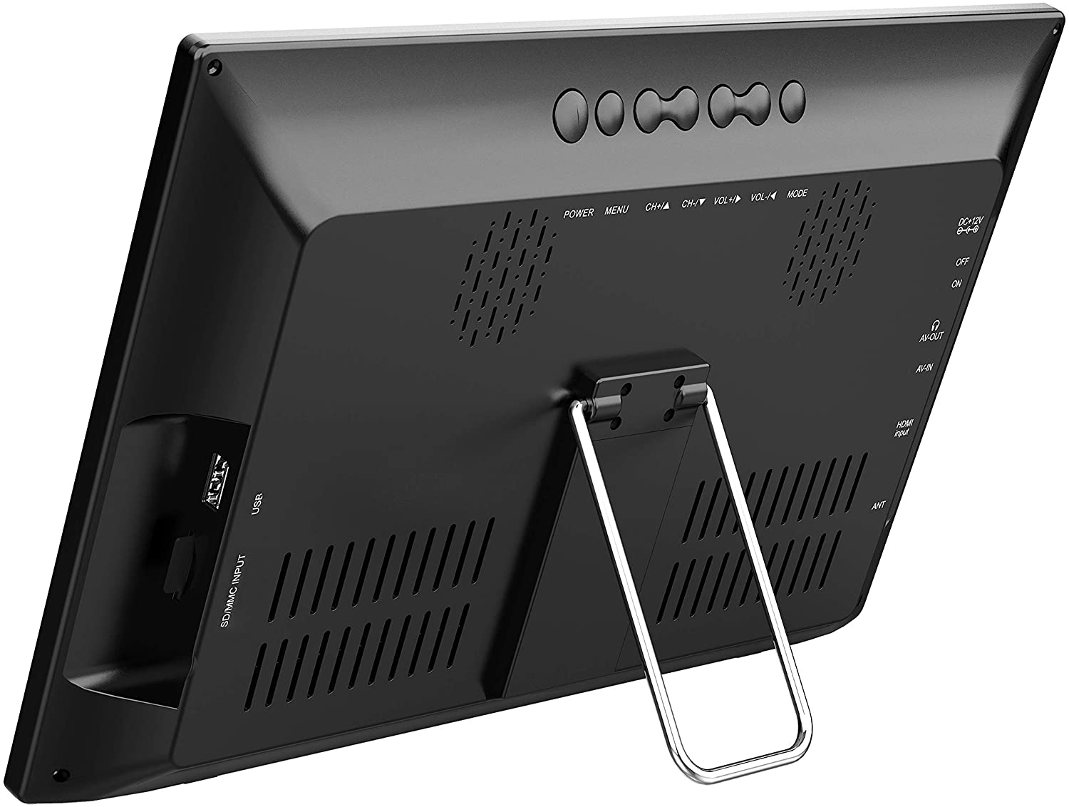 Supersonic 13" Portable Digital LED TV with USB, SD &amp; HDMI Inputs and FM Radio - 12-Volt ACDC Compatible (SC-2813) Jupiter Gear Home