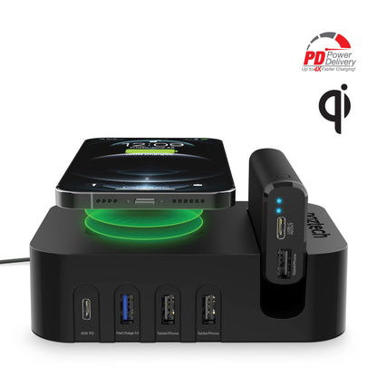 Naztech Ultimate Charging Station Pro to Charge 7 Devices Simultaneously Jupiter Gear Home
