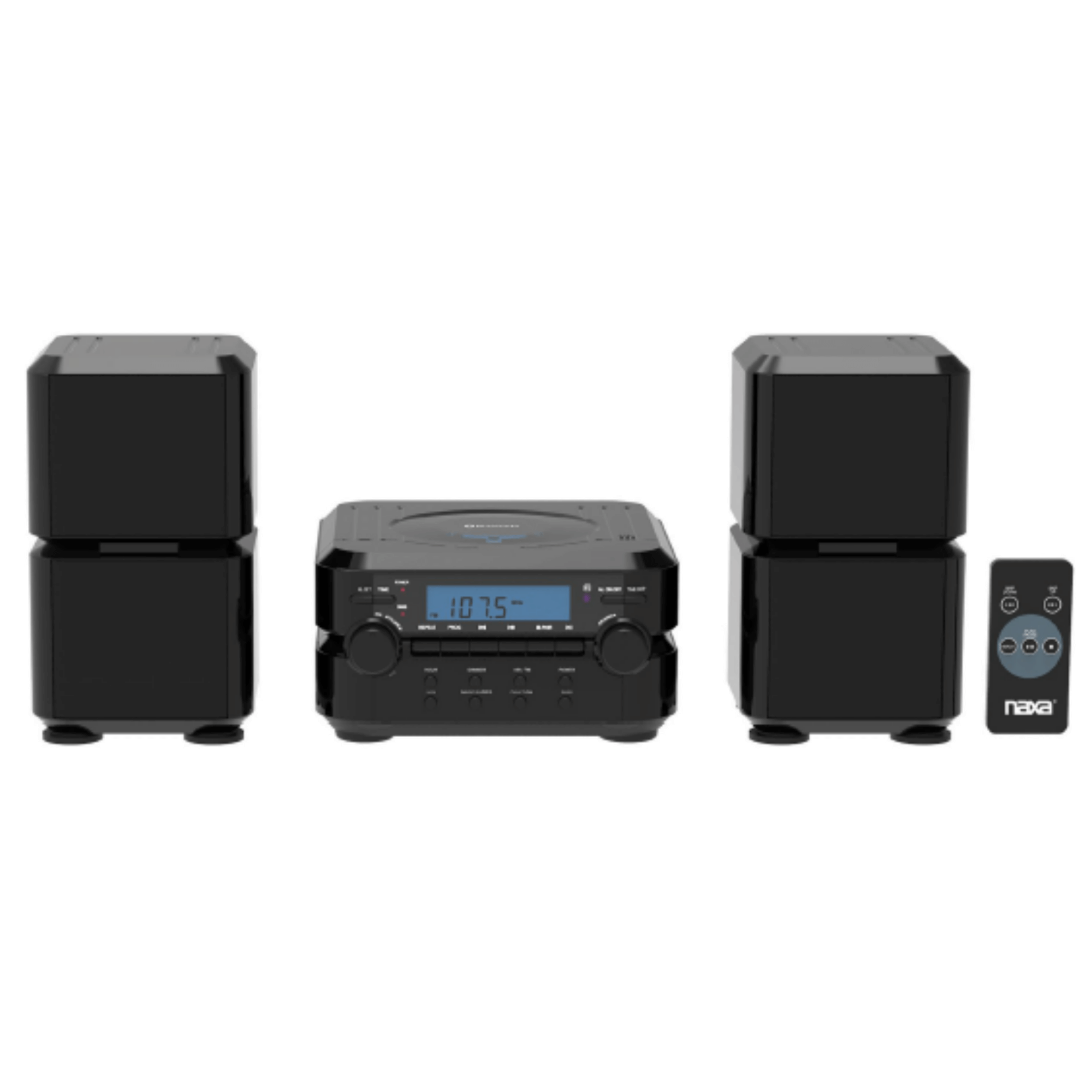 Naxa Digital CD Microsystem - Refurbished Jupiter Gear Home