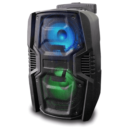 Norcent Dual 6" Tailgate Bluetooth Speaker with Multi-Colored LED Light System Jupiter Gear Home
