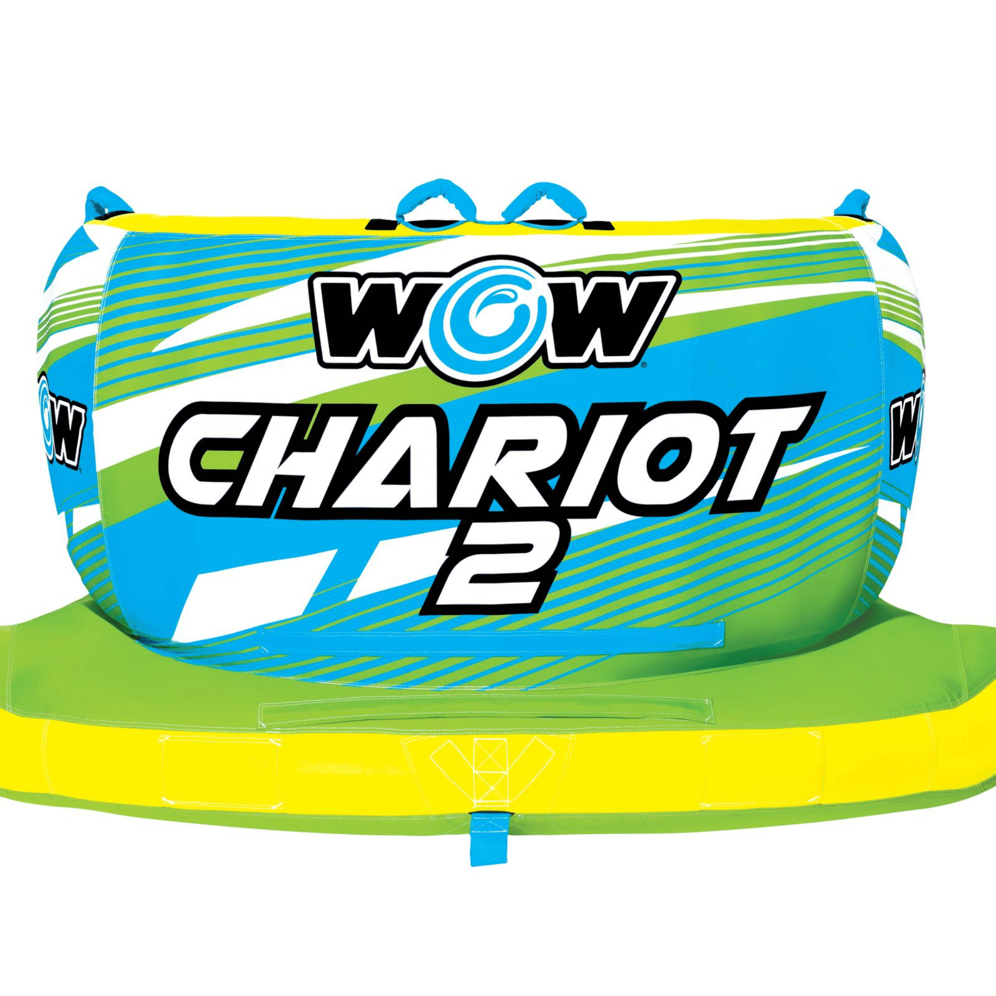 WOW Watersports Chariot 2-Person Towable w Front and Back Tow Points Jupiter Gear Home
