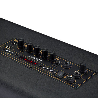 Supersonic Portable PA System Karaoke Speaker with TWS, FM Radio &amp; LED Disco Ball (IQ-906K) Jupiter Gear Home