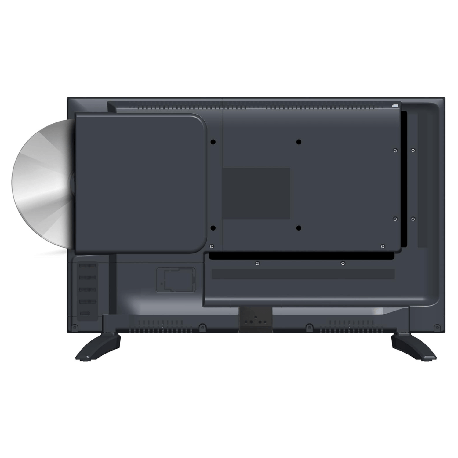 Supersonic 19-inch LED Smart HDTV with DVD Player ATSC and NTSC System ACDC Compatible Jupiter Gear Home