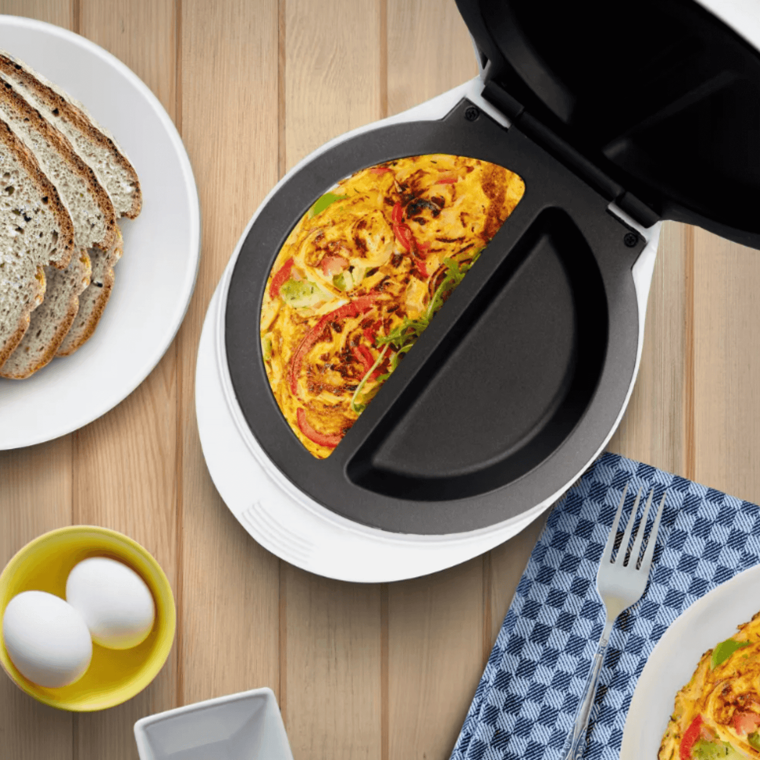 Better Chef Electric Double Omelette Maker Jupiter Gear Home