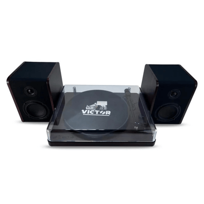 Victor Lincoln Record Player with Stereo Speakers Jupiter Gear Home