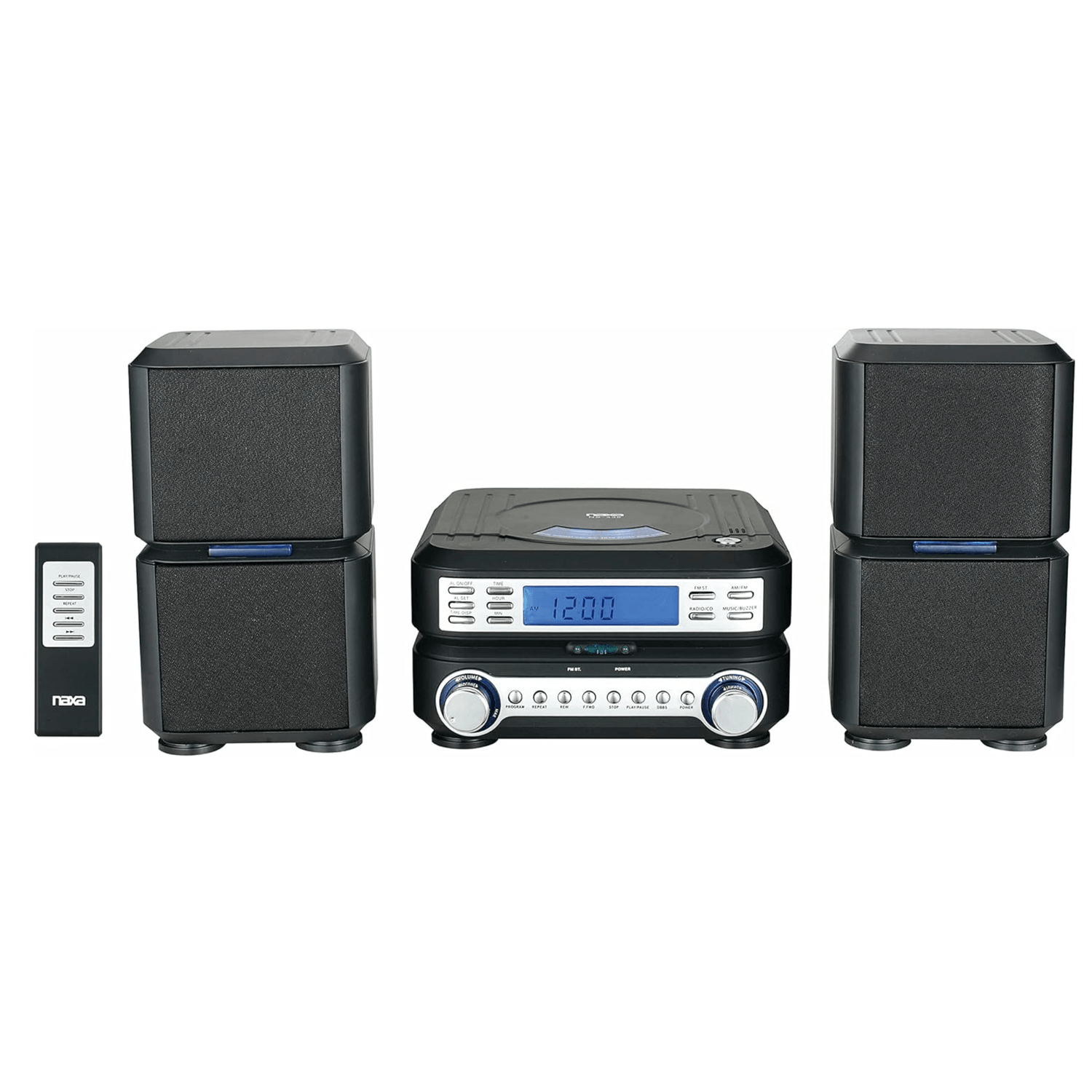 Naxa Digital CD Microsystem with AM/FM Radio - Refurbished Jupiter Gear Home