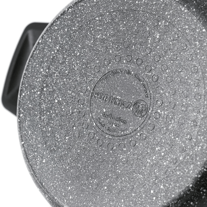 Korkmaz Ornella Aluminum 3L Non-Stick Casserole Dish with Lid Jupiter Gear Home