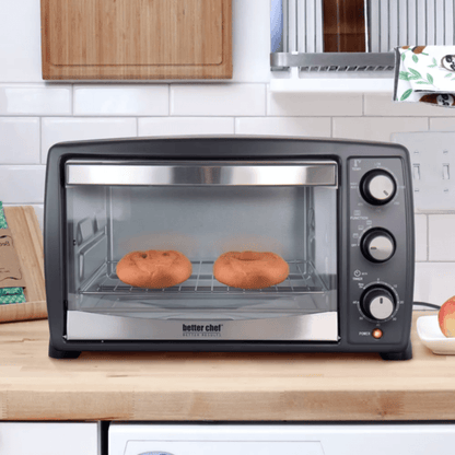 Better Chef 20-Liter 6-Slice Toaster Oven Broiler Jupiter Gear Home