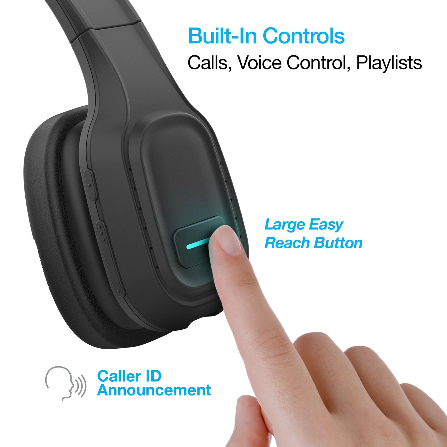 Naztech NXT-700 Xtreme Noise Cancelling Headset for Home Use Jupiter Gear Home