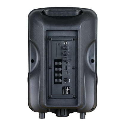Supersonic Portable Bluetooth 8" Speaker w TWS, FM Radio &amp; Vol-Mic Controls (IQ-5708DJBT) Jupiter Gear Home