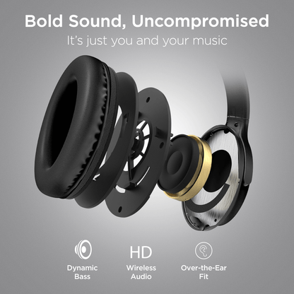 HyperGear Stealth2 ANC Wireless Headphones Jupiter Gear Home