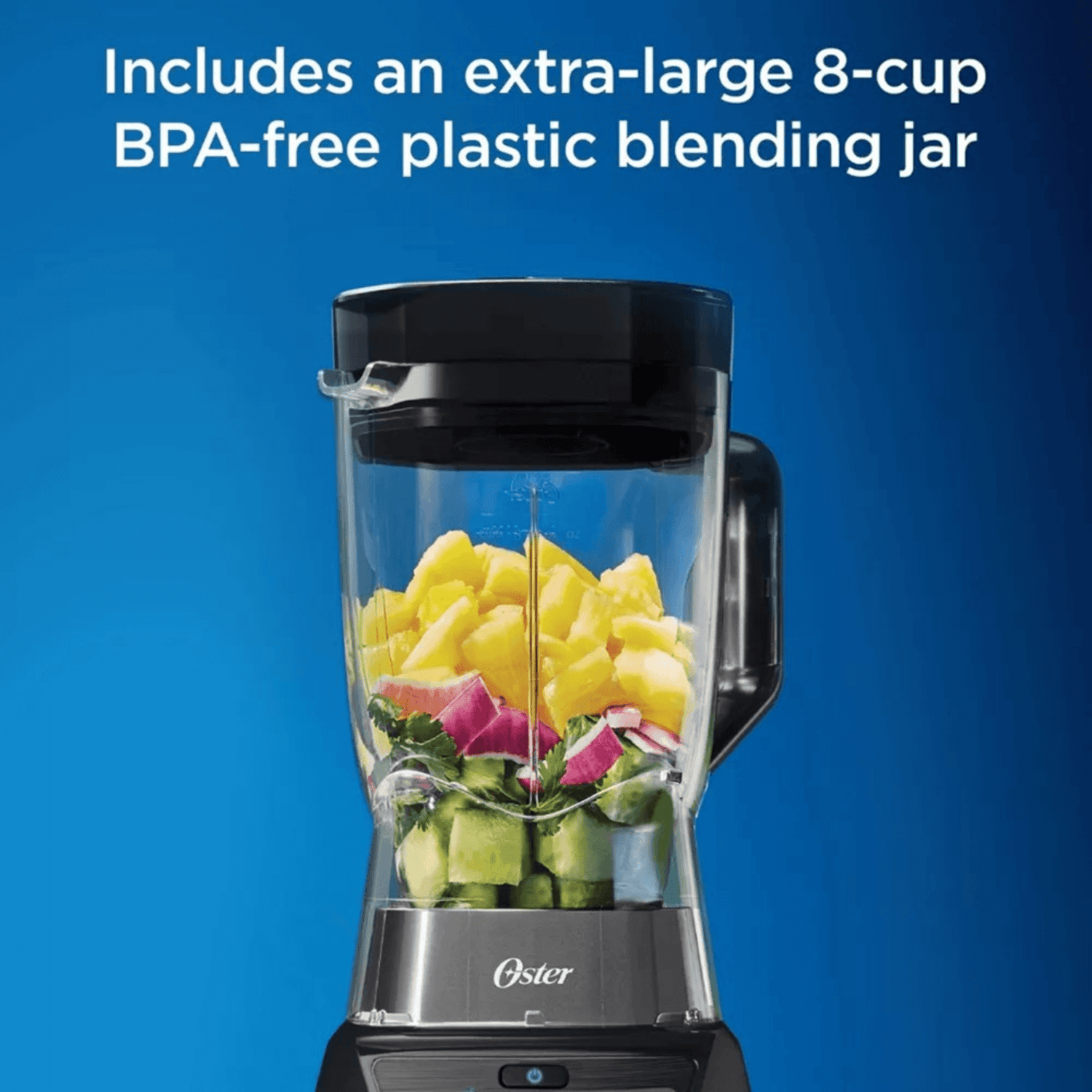 Oster 9-Speed Texture Select 1200W Self-Reversing Blender Jupiter Gear Home