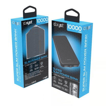Xyst Super Slim 10000mAh Dual USB Power Bank Jupiter Gear Home