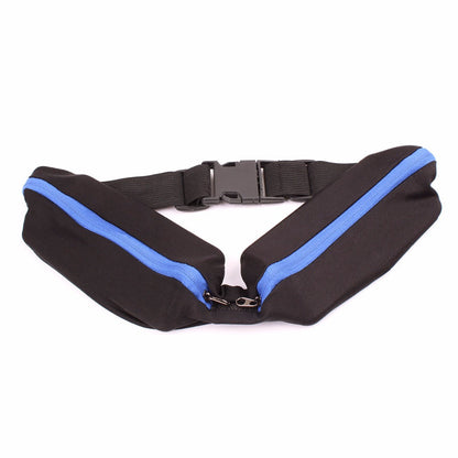 JupiterGear Dual Pocket Running Belt Sports and Travel Fanny Pack for Jogging, Cycling and Outdoors Jupiter Gear Home
