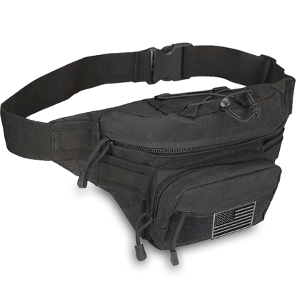 XGear Tactical Hunting Fanny Pack with USA Flag Patch Jupiter Gear Home
