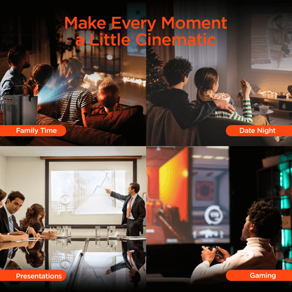 HyperGear CineMini Portable Mini Projector Jupiter Gear Home