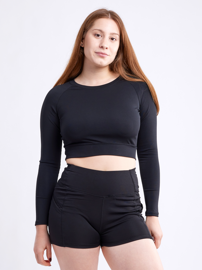 JupiterGear Long-Sleeve Crop Top Jupiter Gear Home