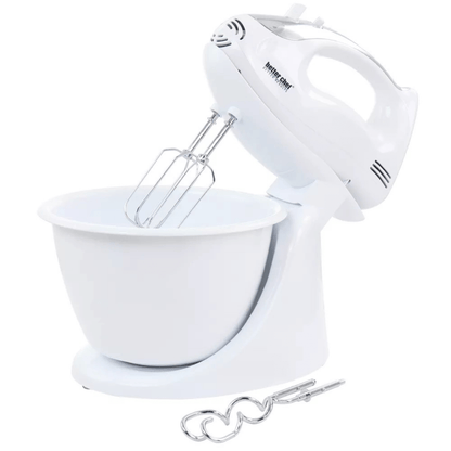 Better Chef 200 Watt Stand/Hand Mixer with Mixing Bowl Jupiter Gear Home