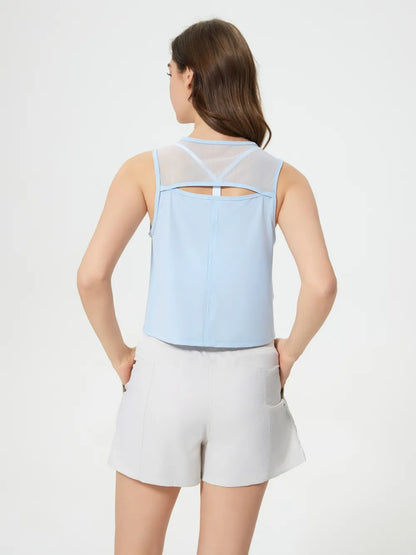 JupiterGear Round-Neck Cropped Tank Jupiter Gear Home