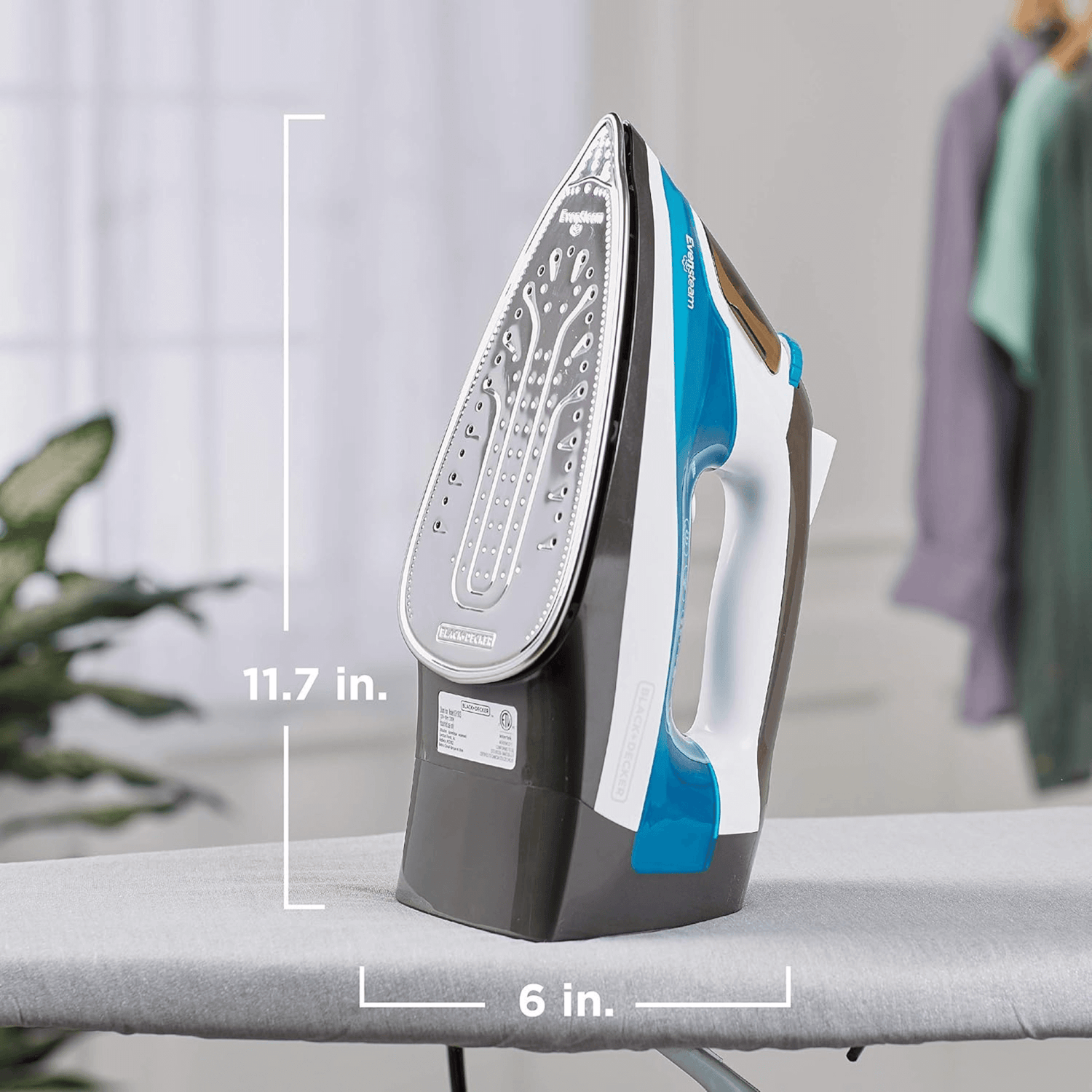 Black &amp; Decker One-Step Cord-Reel Steam Iron Jupiter Gear Home