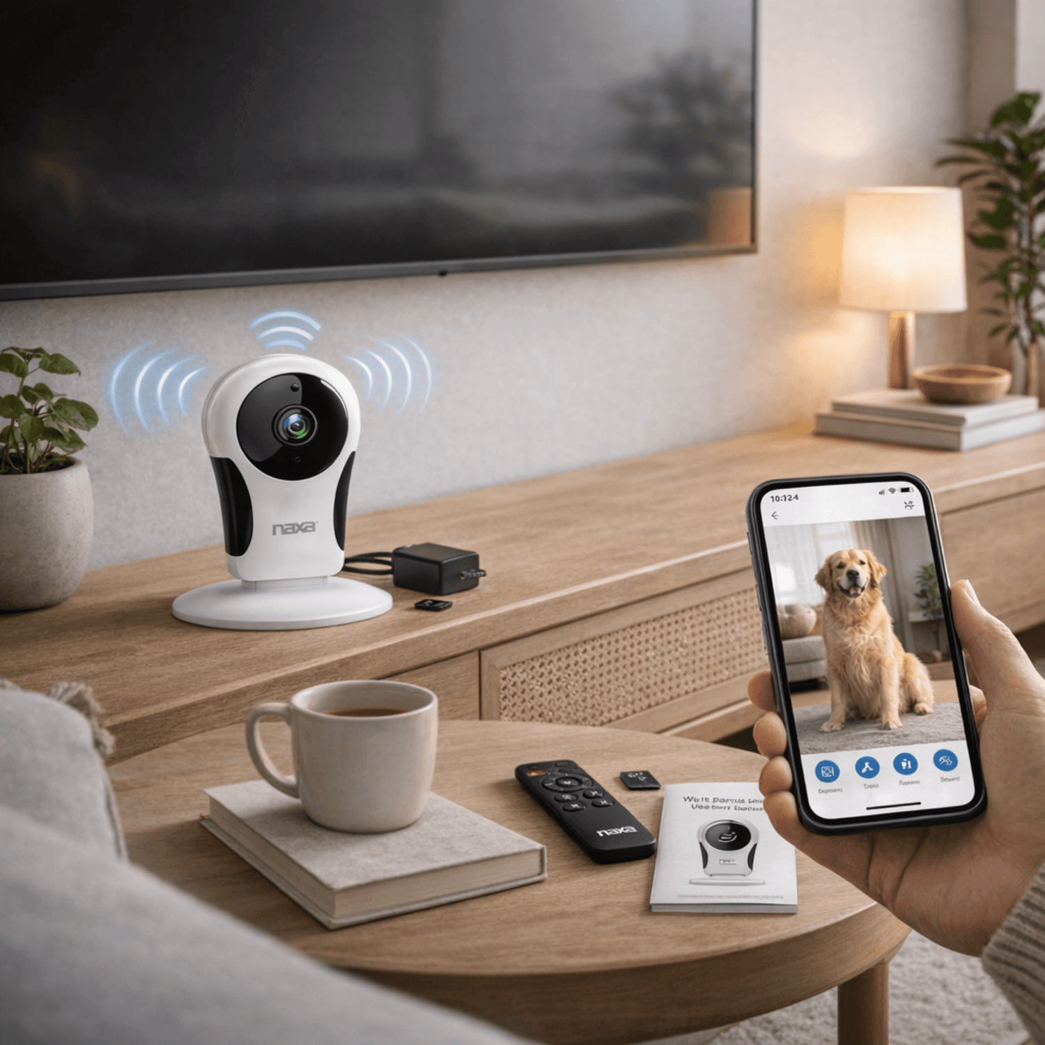 Naxa Wi-Fi Smart Camera - Refurbished Jupiter Gear Home