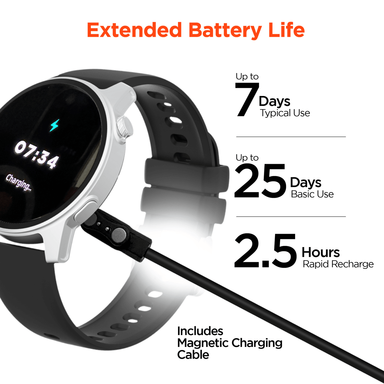 HyperGear SmartWatch + Fitness Tracker Jupiter Gear Home