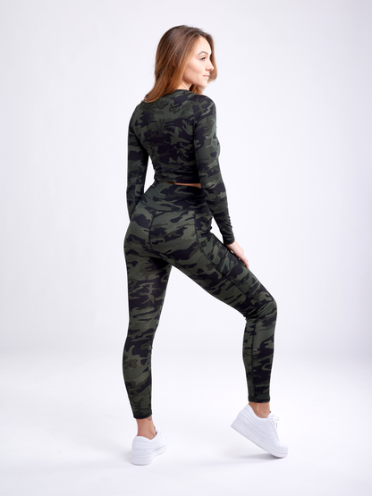 JupiterGear Long-Sleeve Crop Top Jupiter Gear Home