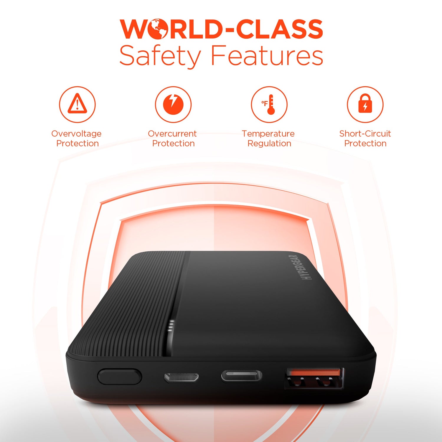 HyperGear 10000mAh 20W PD + USB Power Bank Jupiter Gear Home