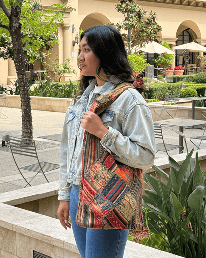 Kathmandu Collection Quilted Patchwork Hobo Bag Jupiter Gear Home